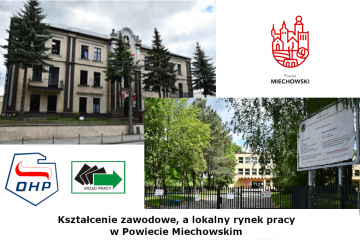 Kształcenie zawodowe, a lokalny rynek pracy - konferencja w Starostwie Powiatowym w Miechowie